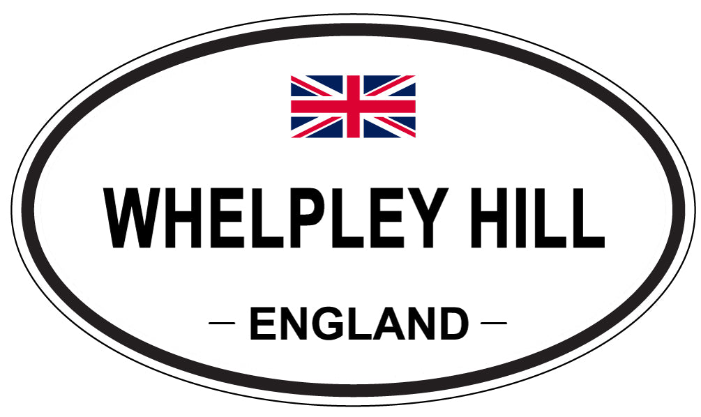 WHELPLEY HILL, England - Oval Magnet
