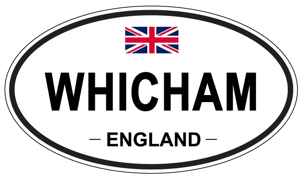 WHICHAM, England - Oval Magnet
