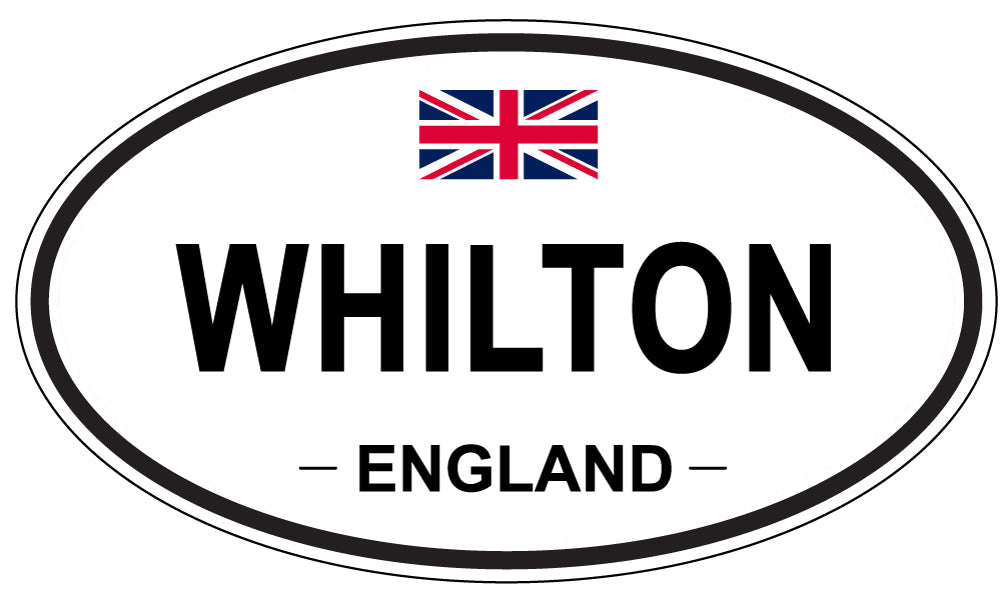 WHILTON, England - Oval Magnet