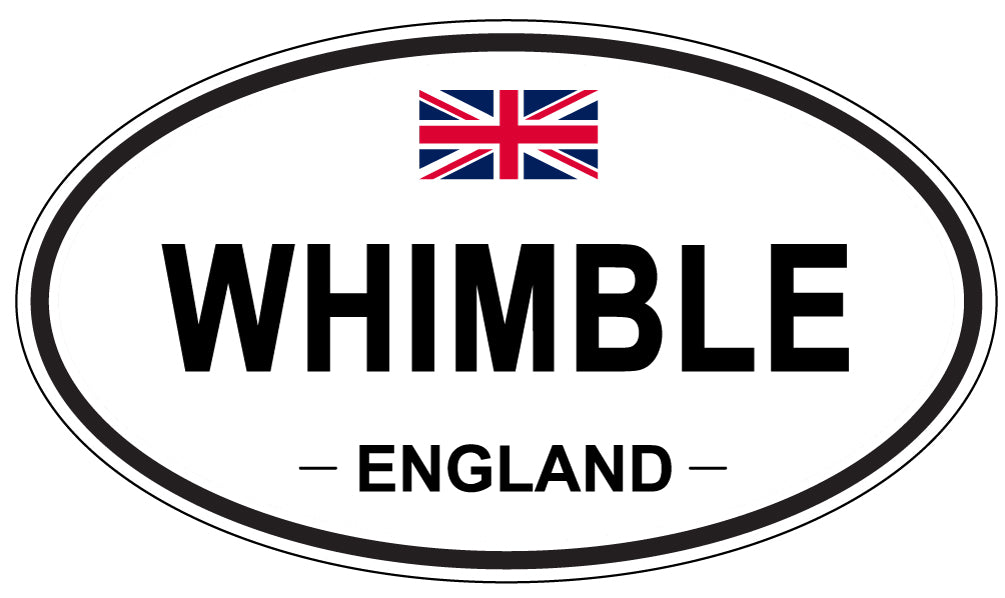 WHIMBLE, England - Oval Magnet