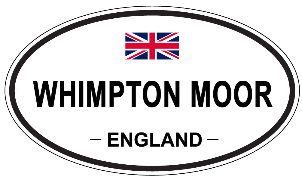 WHIMPTON MOOR, England - Oval Magnet