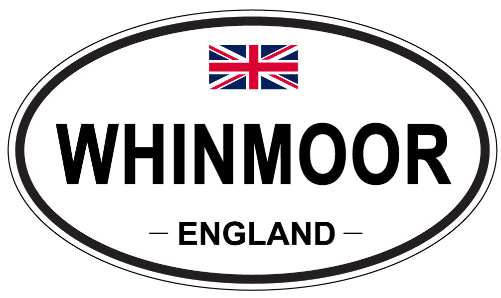 WHINMOOR, England - Oval Magnet