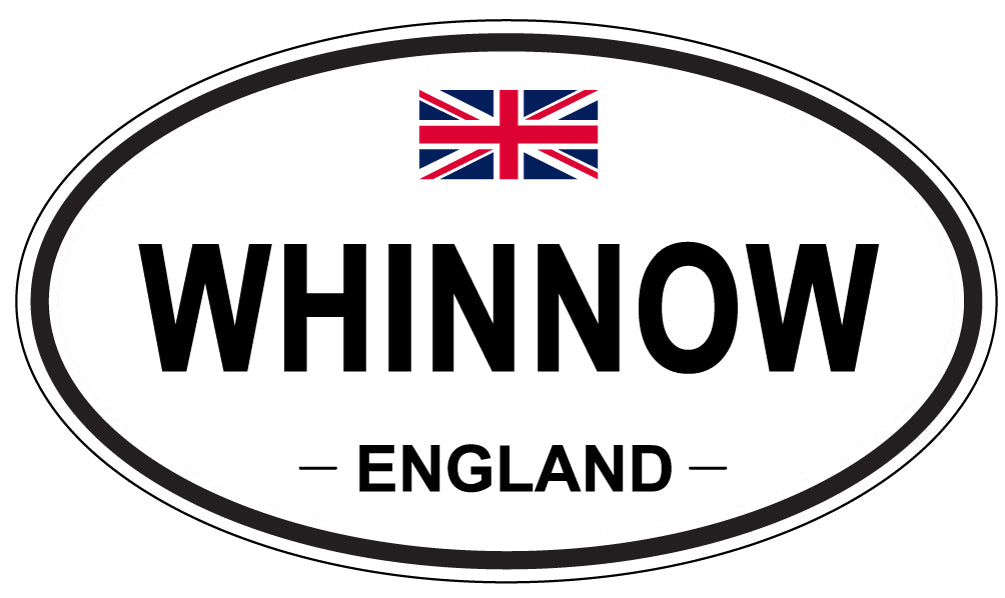 WHINNOW, England - Oval Magnet