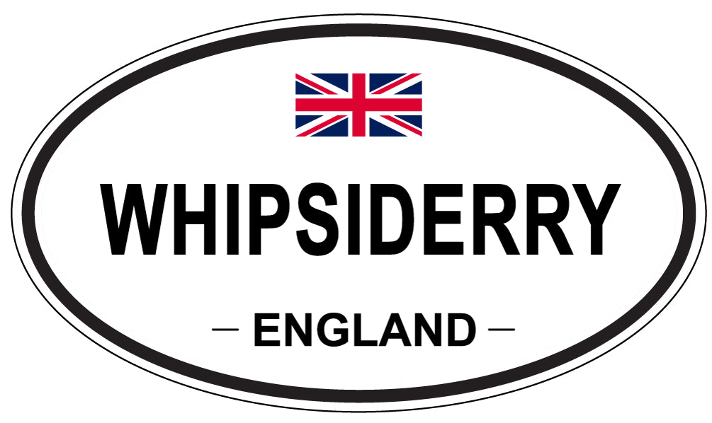 WHIPSIDERRY, England - Oval Magnet