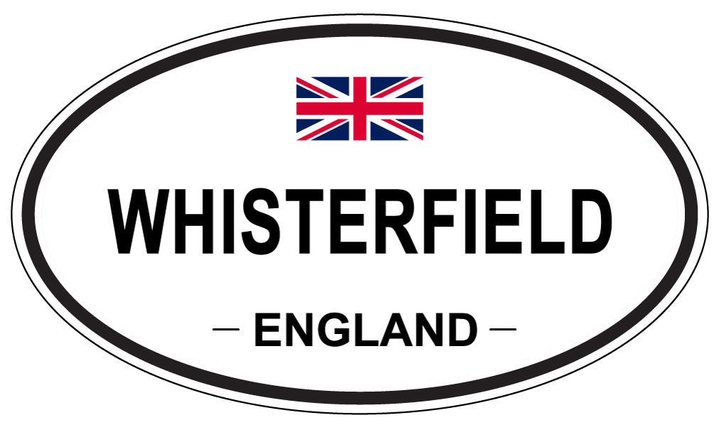 WHISTERFIELD, England - Oval Magnet