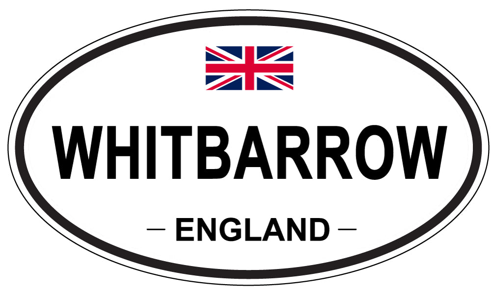 WHITBARROW, England - Oval Magnet