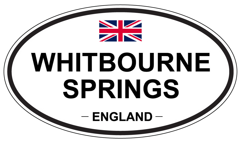 WHITBOURNE SPRINGS, England - Oval Magnet