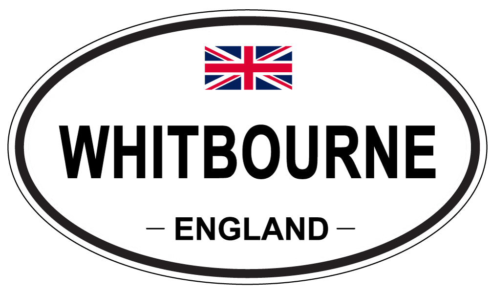 WHITBOURNE, England - Oval Magnet