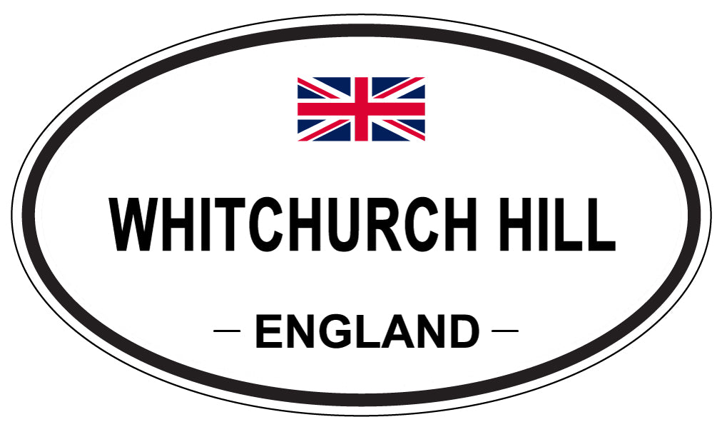 WHITCHURCH HILL, England - Oval Magnet