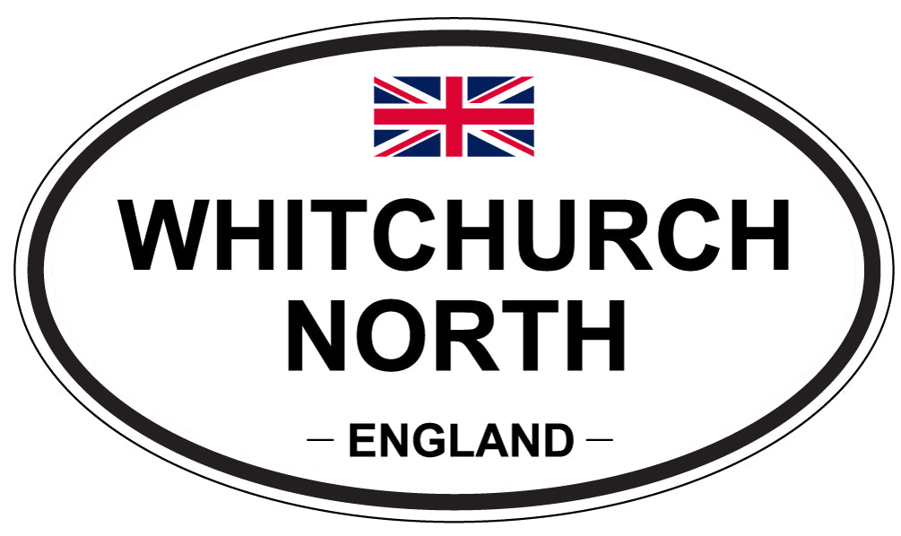 WHITCHURCH NORTH, England - Oval Magnet