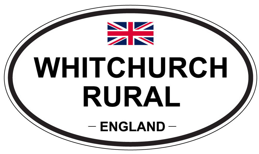 WHITCHURCH RURAL, England - Oval Magnet