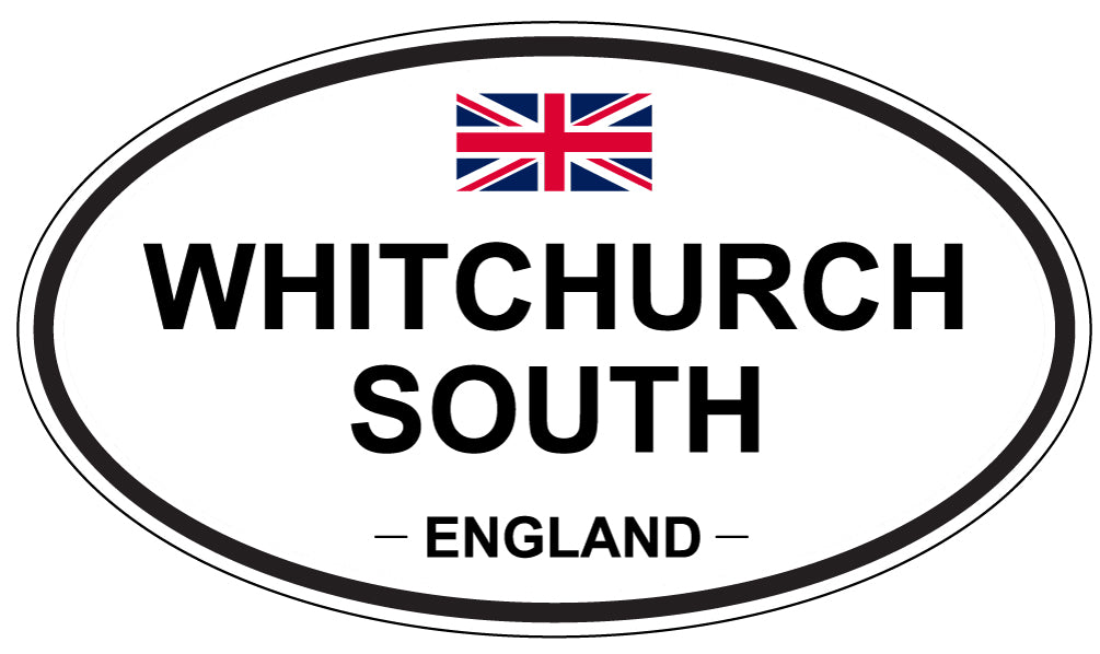 WHITCHURCH SOUTH, England - Oval Magnet