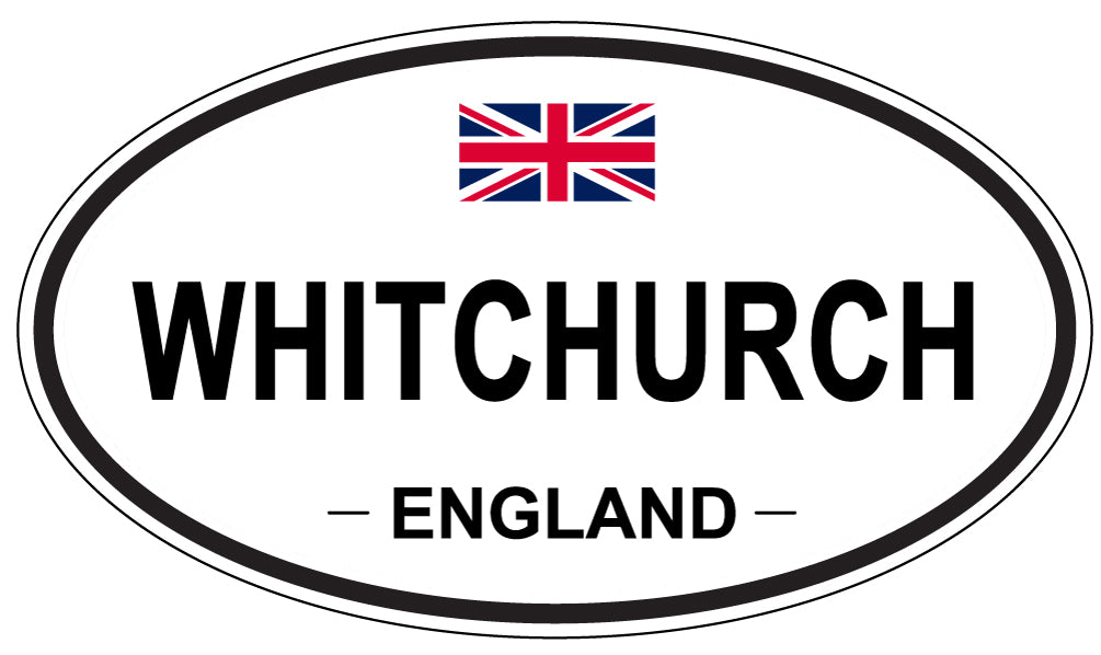 WHITCHURCH, England - Oval Magnet