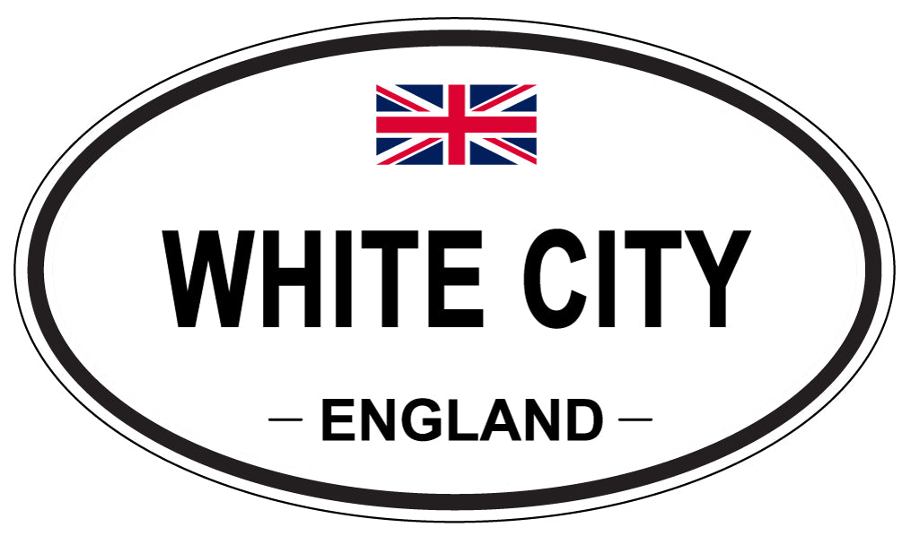 WHITE CITY, England - Oval Magnet