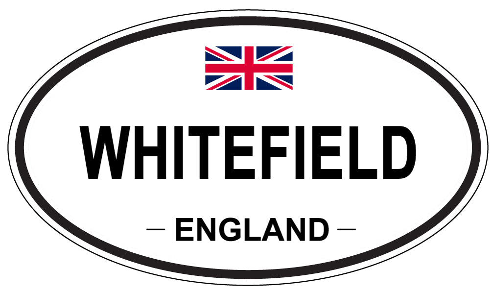 WHITEFIELD, England - Oval Magnet