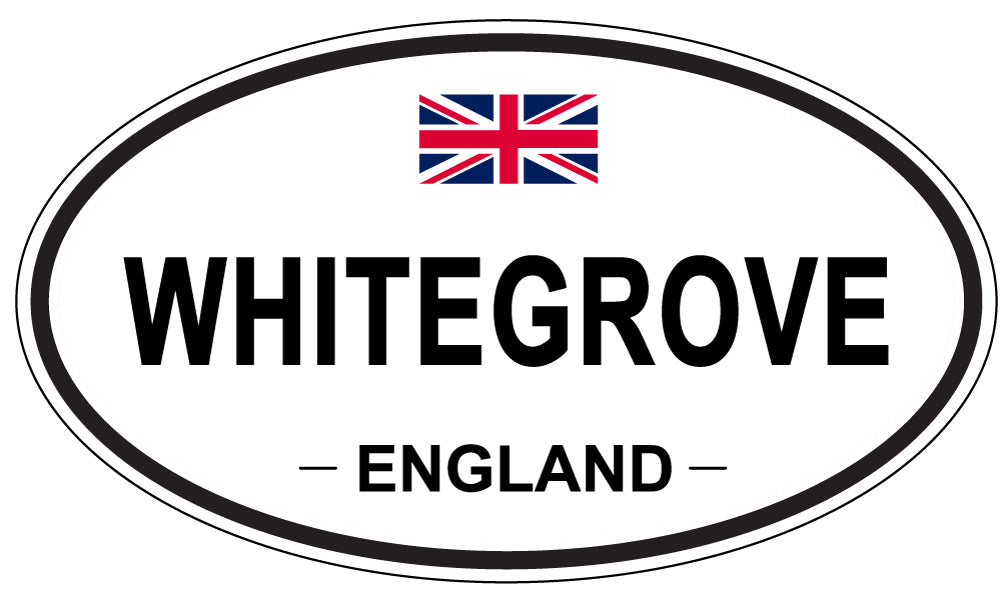 WHITEGROVE, England - Oval Magnet