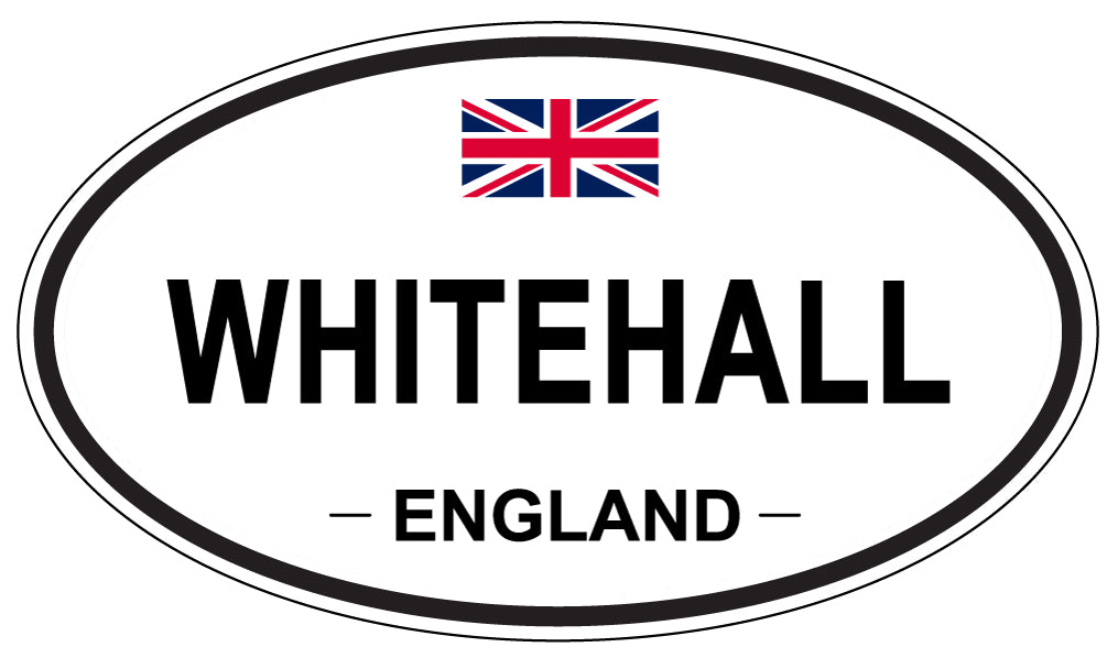 WHITEHALL, England - Oval Magnet