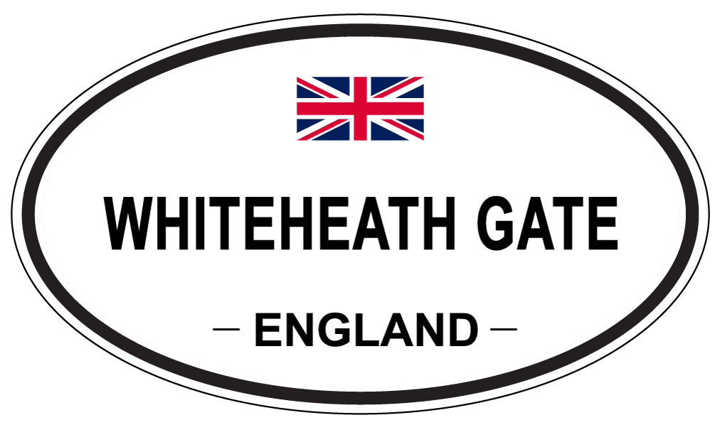 WHITEHEATH GATE, England - Oval Magnet