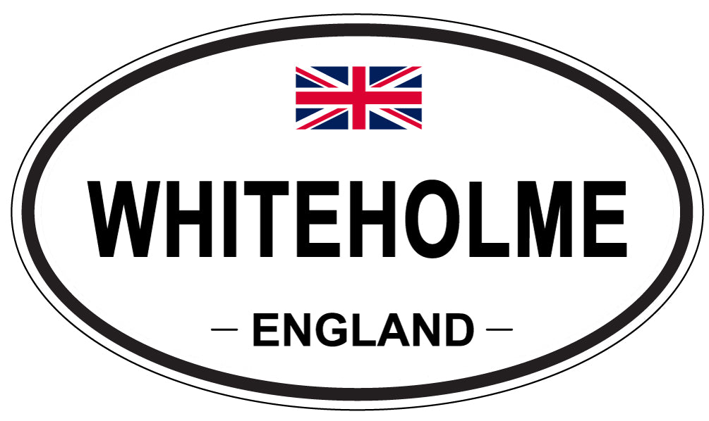 WHITEHOLME, England - Oval Magnet