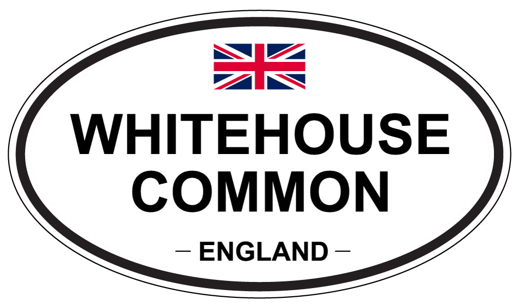 WHITEHOUSE COMMON, England - Oval Magnet