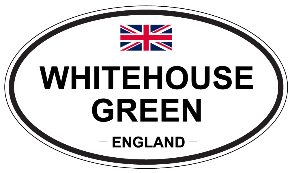 WHITEHOUSE GREEN, England - Oval Magnet