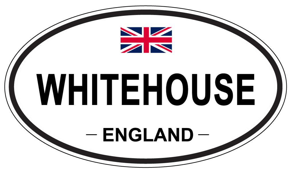 WHITEHOUSE, England - Oval Magnet