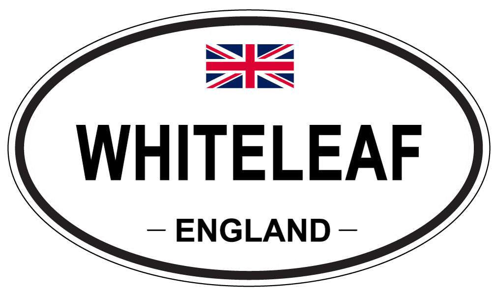 WHITELEAF, England - Oval Magnet