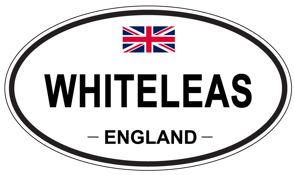 WHITELEAS, England - Oval Magnet