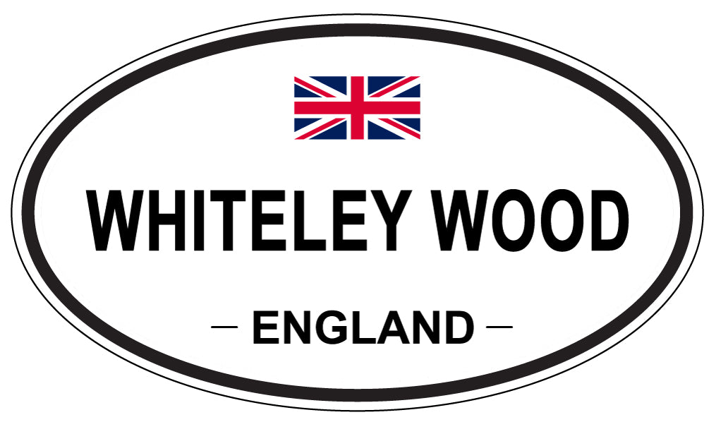 WHITELEY WOOD, England - Oval Magnet
