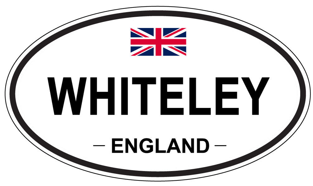 WHITELEY, England - Oval Magnet