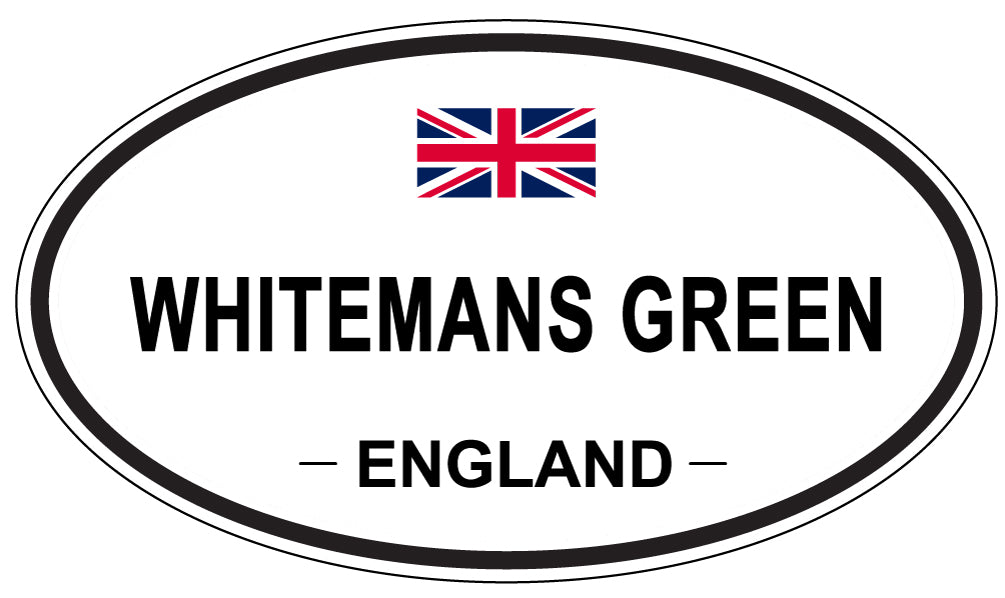 WHITEMANS GREEN, England - Oval Magnet