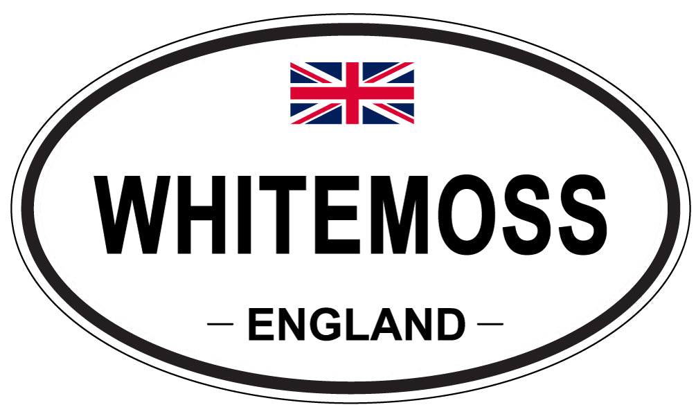 WHITEMOSS, England - Oval Magnet