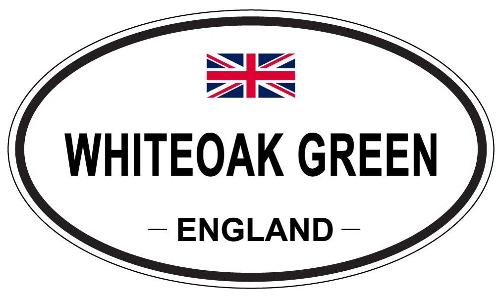 WHITEOAK GREEN, England - Oval Magnet