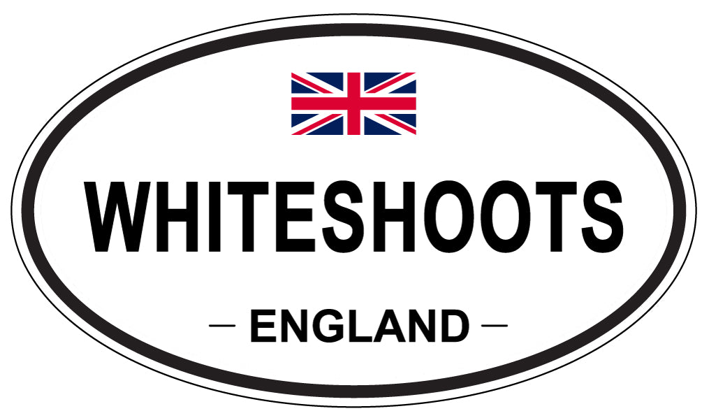 WHITESHOOTS, England - Oval Magnet