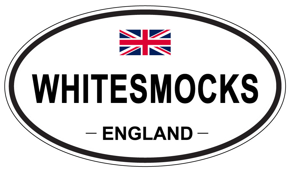 WHITESMOCKS, England - Oval Magnet