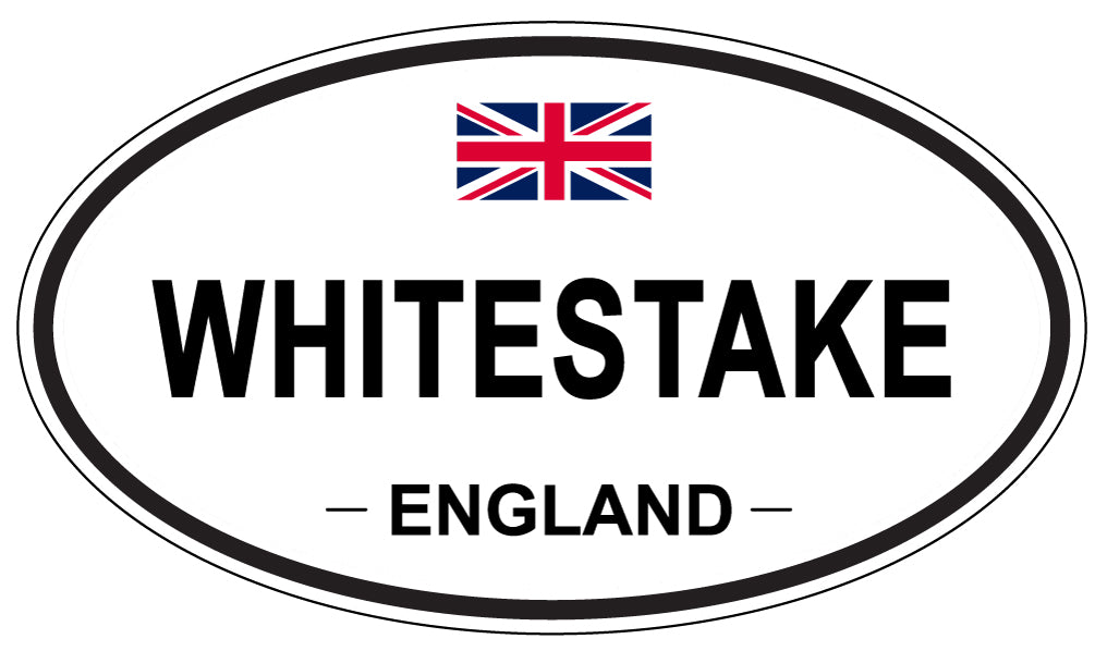 WHITESTAKE, ENGLAND - Oval Sticker
