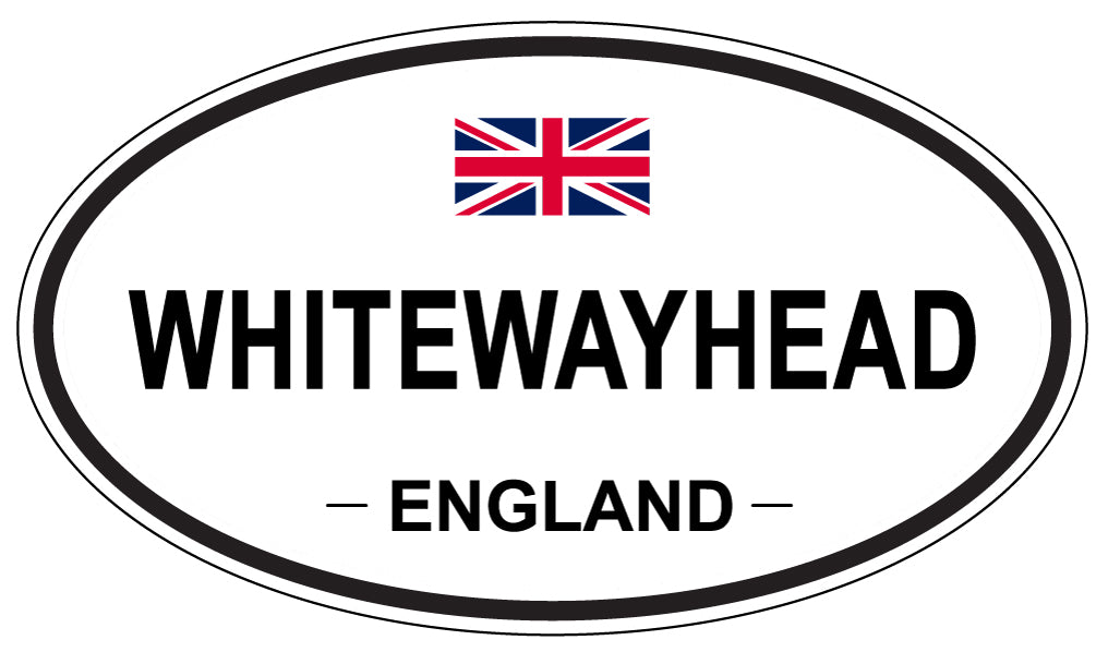 WHITEWAYHEAD, England - Oval Magnet