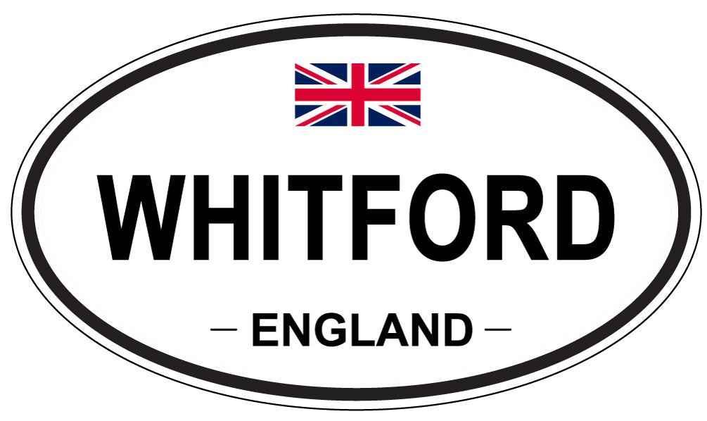 WHITFORD, England - Oval Magnet