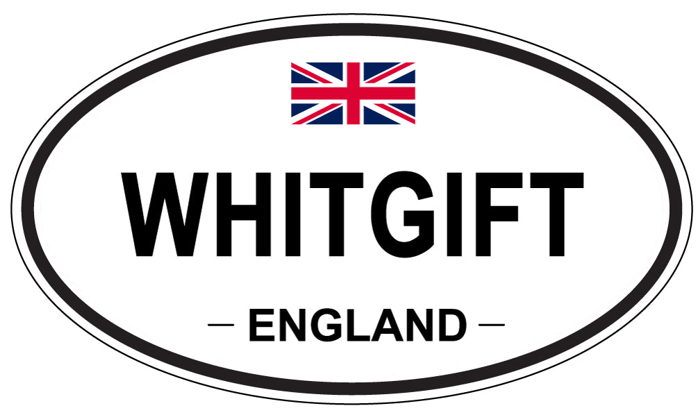 WHITGIFT, England - Oval Magnet