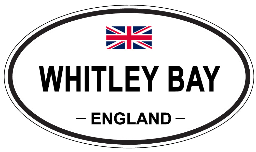 WHITLEY BAY, England - Oval Magnet
