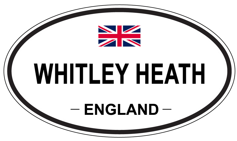 WHITLEY HEATH, England - Oval Magnet