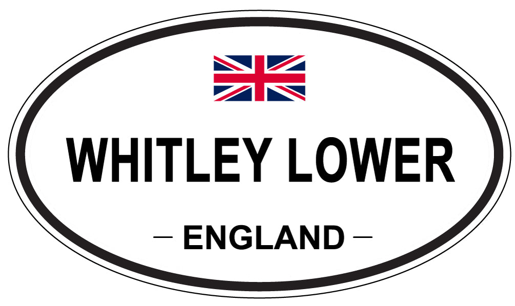 WHITLEY LOWER, England - Oval Magnet