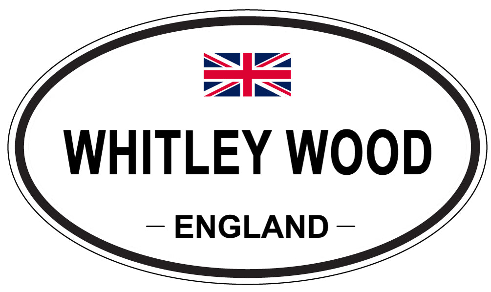 WHITLEY WOOD, England - Oval Magnet