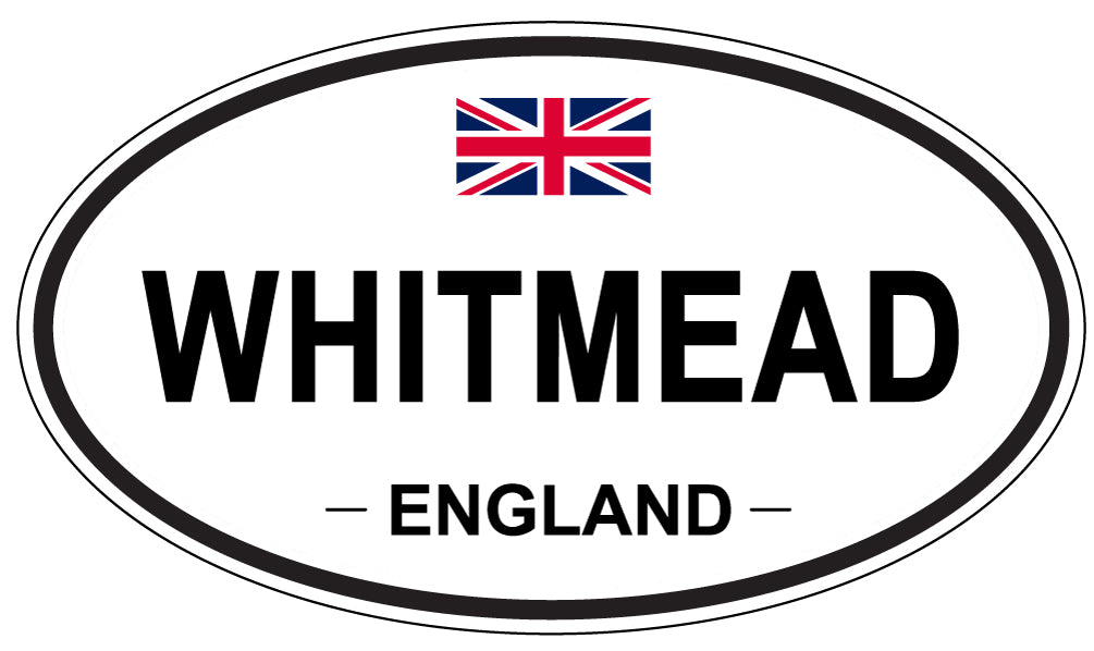 WHITMEAD, ENGLAND - Oval Sticker