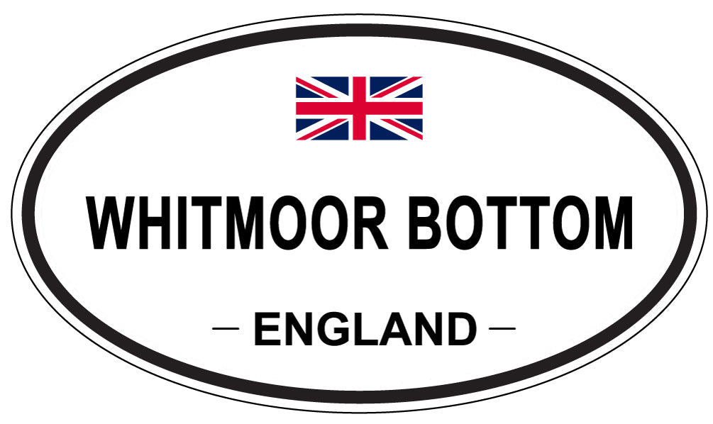 WHITMOOR BOTTOM, England - Oval Magnet