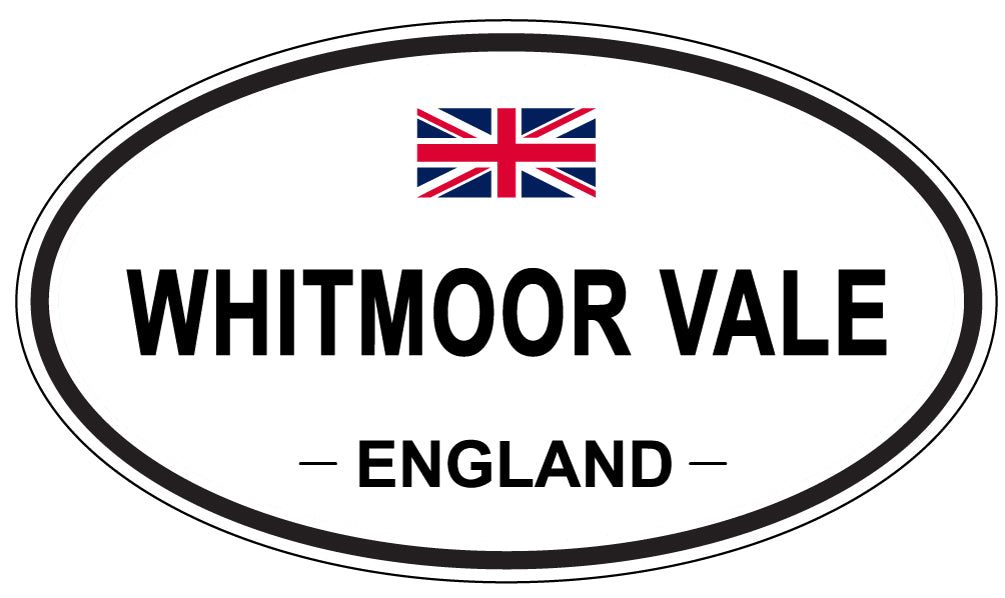 WHITMOOR VALE, England - Oval Magnet