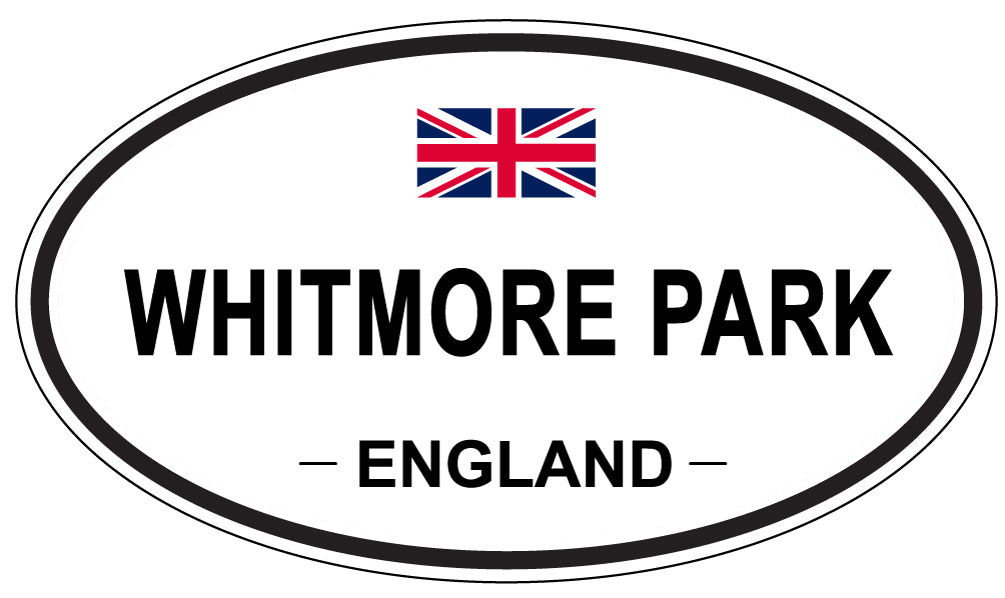WHITMORE PARK, England - Oval Magnet