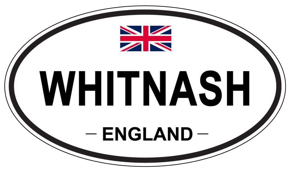 WHITNASH, England - Oval Magnet