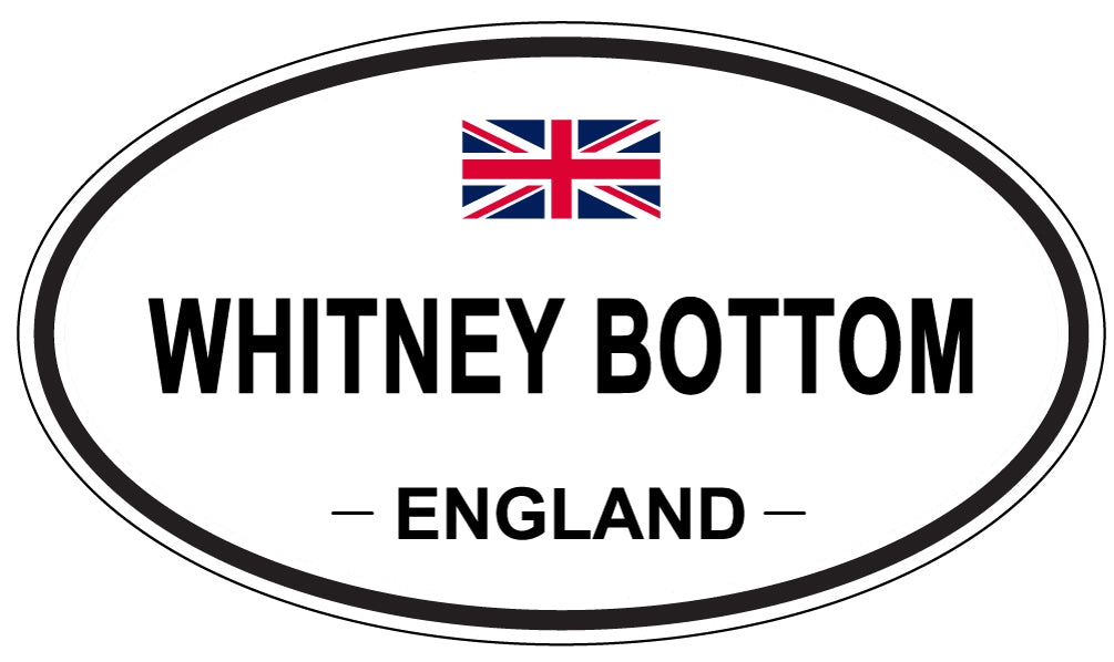 WHITNEY BOTTOM, England - Oval Magnet