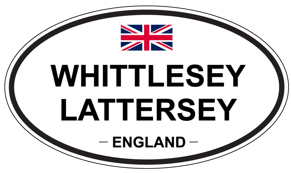 WHITTLESEY LATTERSEY, England - Oval Magnet